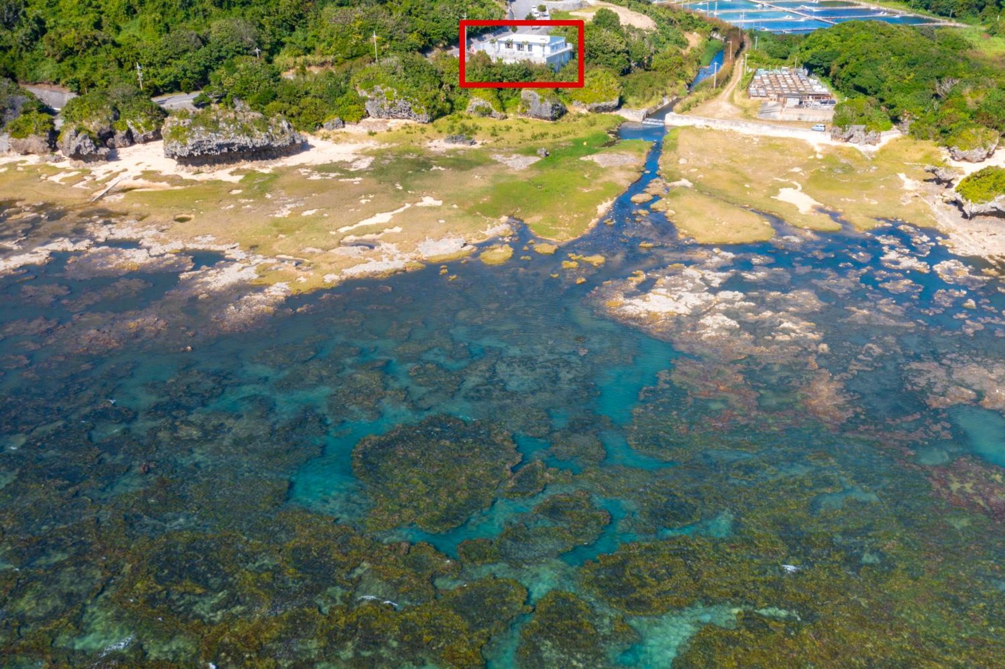 露天風呂付きオーシャンビュー カラオケ付き Bbq可 パーティ利用ok アトリエココ Villa Yaese Ngoại thất bức ảnh